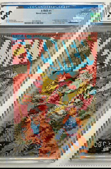 1st Owner  X-MEN #1 Variant Cover CGC 9.8 #1 First App. Acolytes; Claremont  &  Lee (Colossus Gambit Rogue Psylocke)