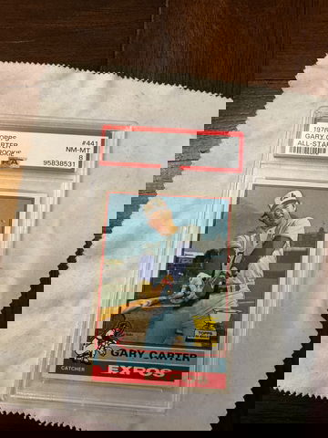 1976 Topps Gary Carter PSA 8 Mint- Near Mint