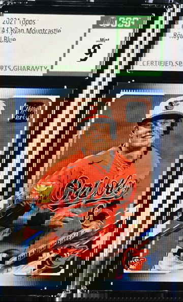 Ryan Mountcastle RC Royal Blue parallel Walmart 