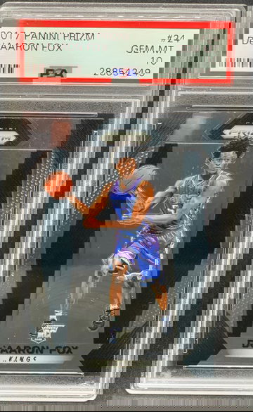 DeAaron Fox 2017 Panini Prizm PSA 10