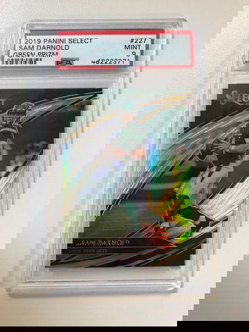 2019 Select - Sam Darnold - Field Level Silver Prizm PSA 9