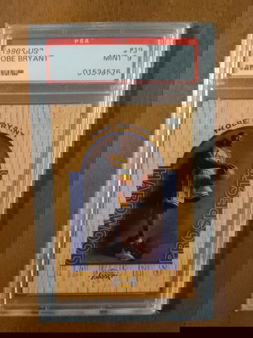 1996 UD3  #19 KOBE BRYANT  PSA9