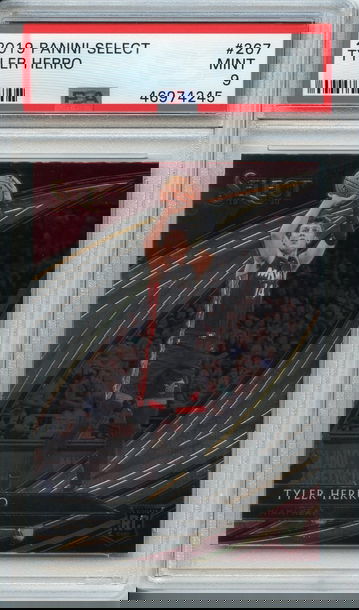 Tyler Herro Courtside PSA 9