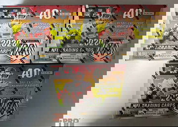 3X 2020 Mosaic Football Mega Box