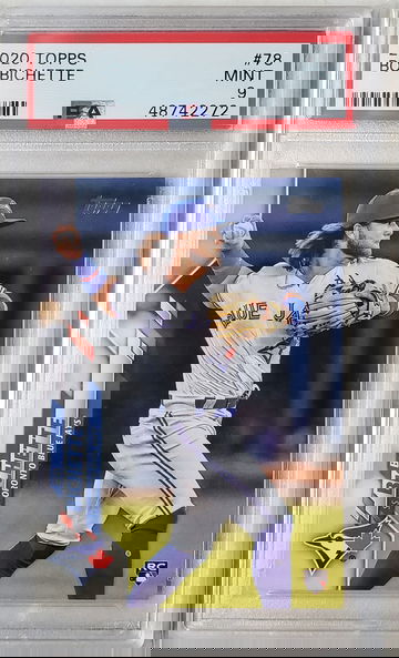 2020 Topps Bo Bichette RC Rookie Card PSA 9