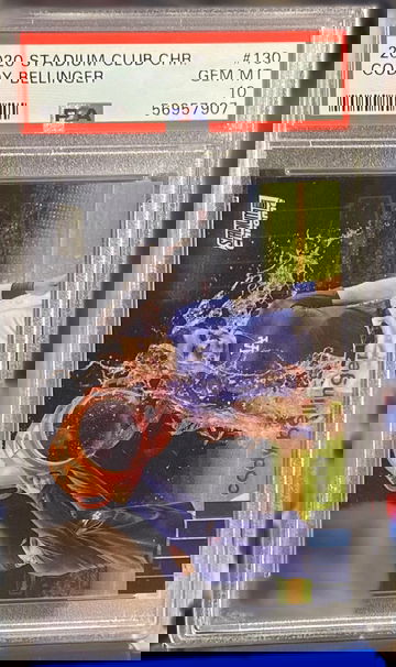 2020 Stadium Club Chrome #130 Cody Bellinger PSA 10