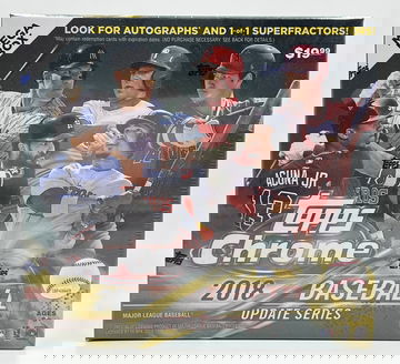 2018 Topps Chrome Update Mega Box - FACTORY SEALED