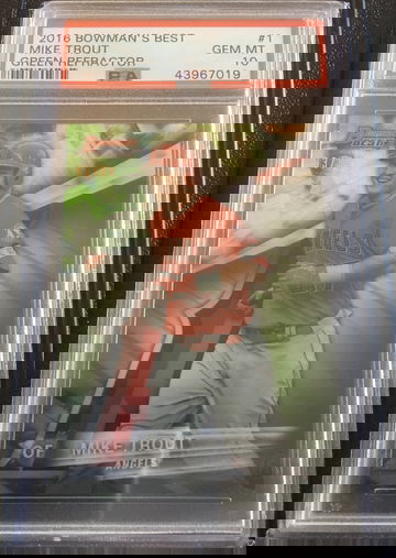 Mike Trout 2016 Best Refractor /99