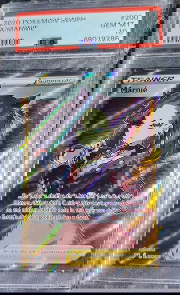 Marnie Pokemon Sword & Shield #200 PSA 10 Gem Mint