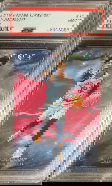 2019 Origins Red Ja Morant #70 PSA 9 Rookie Grizzlies