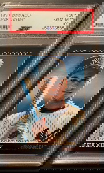 1993 Derek Jeter Pinnacle RC PSA 10