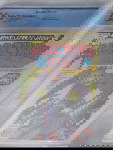 Machine Man #1  CBCS 9.6