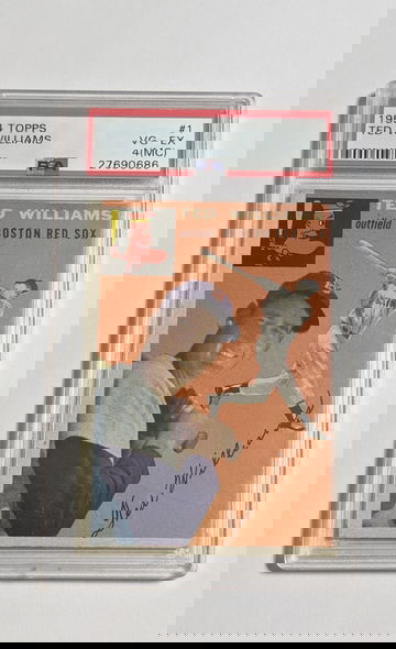 1954 Topps Ted Williams PSA 4(MC)