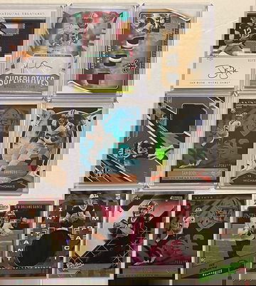 New Orleans Saints Autos, Game-worn patches, SP,  rookies 10 card lot 