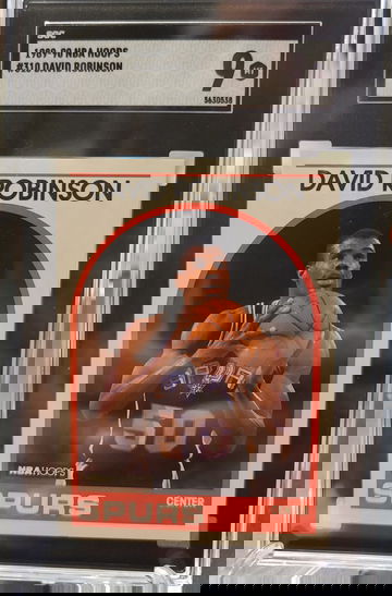 1989 Hoops David Robinson #310 SGC 9