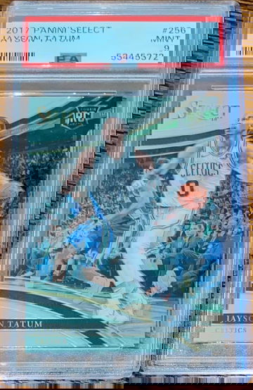 Jayson Tatum 2017 Select Courtside #256 Rookie RC PSA 9 MINT