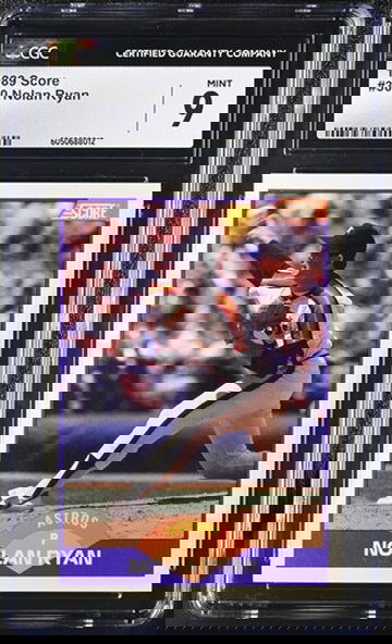 1989 Score Nolan Ryan #300 Houston Astros - HOF