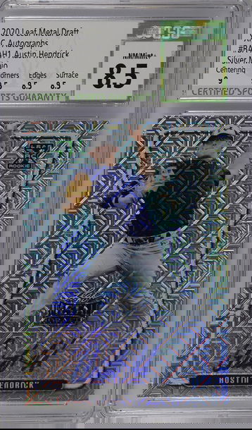 Austin Hendrick 2020 Leaf Metal Mojo CSG9/10 Mint