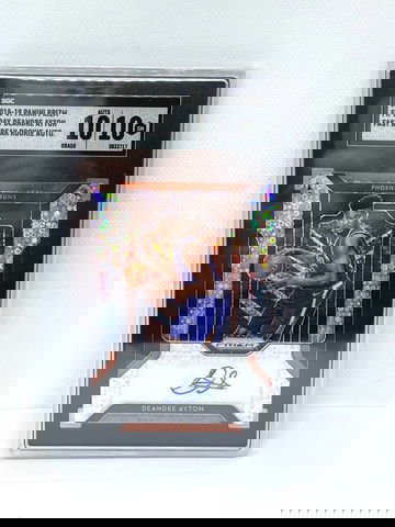 2018-19 Prizm Deandre Ayton Fast Break Rookie Auto FR-DAY SGC 10 GEM MINT
