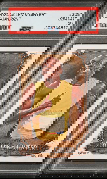 2024 Topps Allen & Ginter Usain Bolt Track & Field #208 PSA 10 