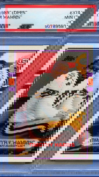 1989 Topps Tim Harris Packers PSA 9 MINT