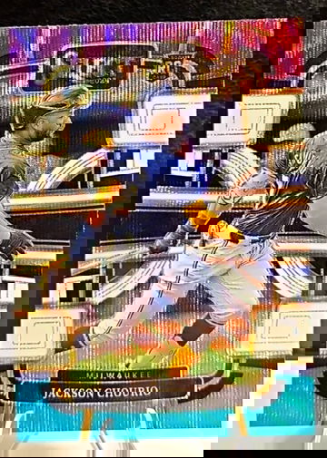 2024 Panini Select JACKSON CHOURIO RC Concourse Tri-Color Prizm #6 Brewers