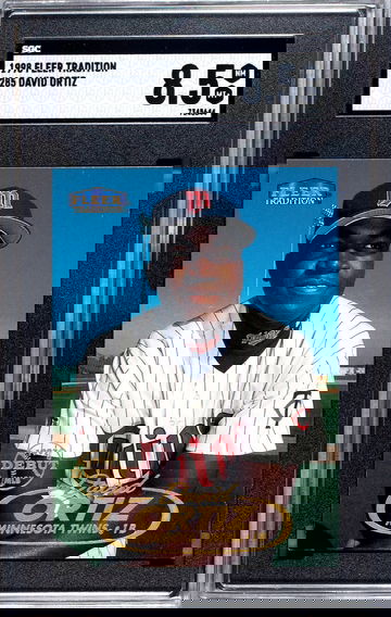 DAVID ORTIZ 1998 FLEER TRADITION #285 SGC 8.5