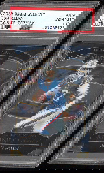 2018 Panini Select Josh Allen PSA 10 Rookie Selections POP 12