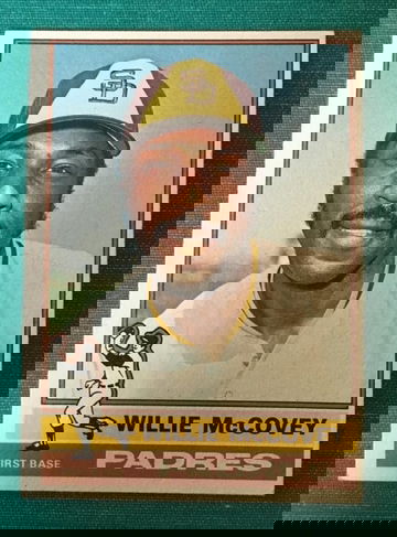 1976 Topps card #520, Willie McCovey