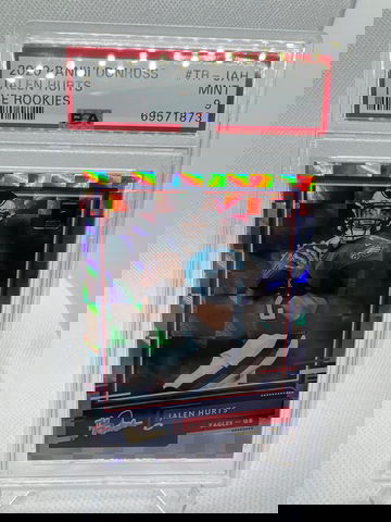 2020 Panini Donruss The Rookies Jalen Hurts PSA 9