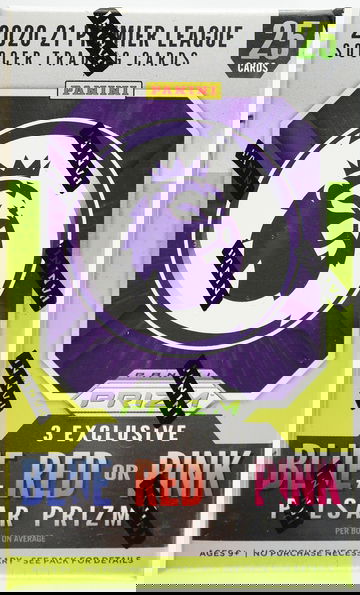 2020-21 Panini Prizm English Premier League Soccer Cereal Box