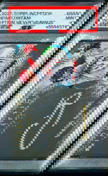 2022 Topps Inception Silver Signatures PSA 9