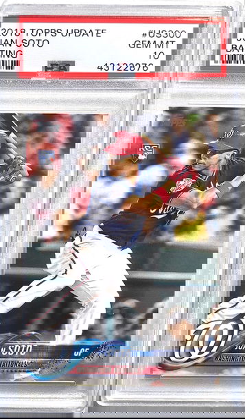 2018 Topps Update Juan Soto Rookie RC US300