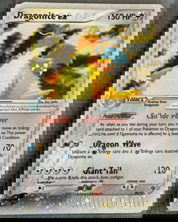 Dragonite 2003 Dragon EX Holo 90/97 LP Good Condition! See Pics!