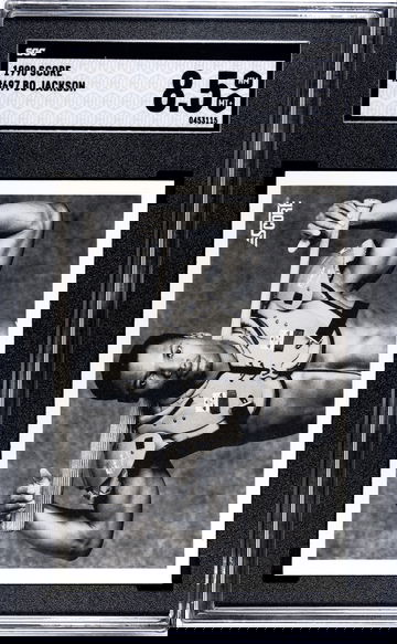 1990 Score Bo Jackson #697 SGC 8.5