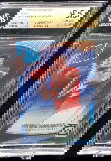 Patrick Mahomes Optic Holo BGS 9.5 GEM MINT