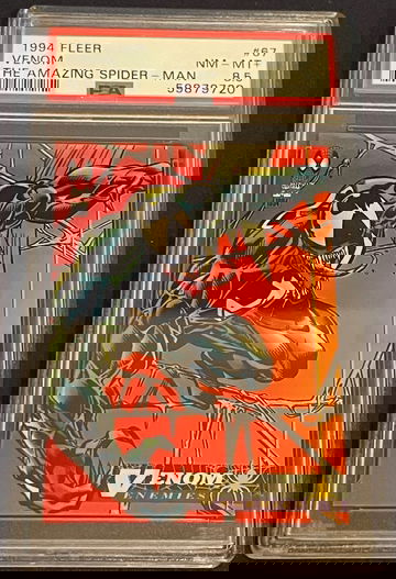 1994 Fleer the Amazing Spider-Man Venom #67 PSA 8.5 NM-MT+ MCU POP 1 Invest!