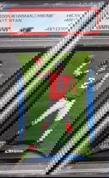 2008 Bowman Chrome #BC59 Matt Ryan RC PSA 9 Falcons