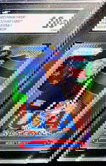 2013 Mike Trout USA PRIZM SGC 10 POP 1