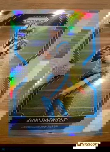 🔥Sam Darnold 2021 Prizm Football Silver Holo Prizm 314 Carolina Panthers