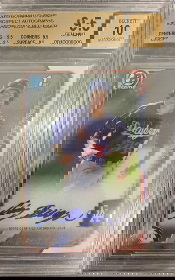 2015 Bowman Chrome Cody Bellinger Auto True Gem