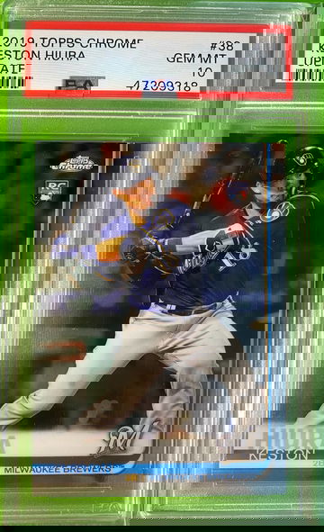 2019 Topps Chrome Keston Hiura Rookie