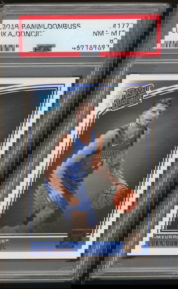 2018 Panini Donruss Luka Doncic PSA 8