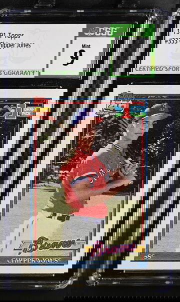 1991 Topps Chipper Jones #333 Mint