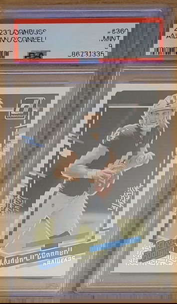 2023 Donruss Aidan O'Connell #360 PSA 9 Mint