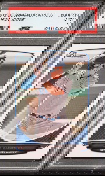 2013 Bowman Draft Picks and Prospects Aaron Judge #BDPP19 PSA 9