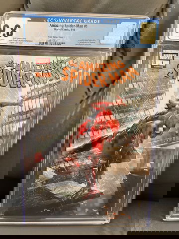 AMAZING SPIDER-MAN 1 CGC 9.8 Clayton Crain Cover E Variant 1st KINDRED 2018