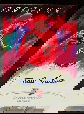 2022 Origins  TONY SANTILLAN  Auto Autograph Card  #OS-TS  SSP  Cincinnati REDS  Rookie