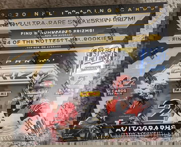 2020 Prizm Football FOTL Hobby Box - First Off The Line