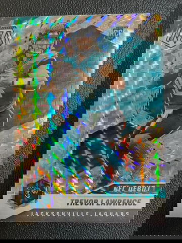 2021 Mosiac Trevor Lawrence RC NFL Debut Silver Mosaic Prizm Jaguars Rookie241